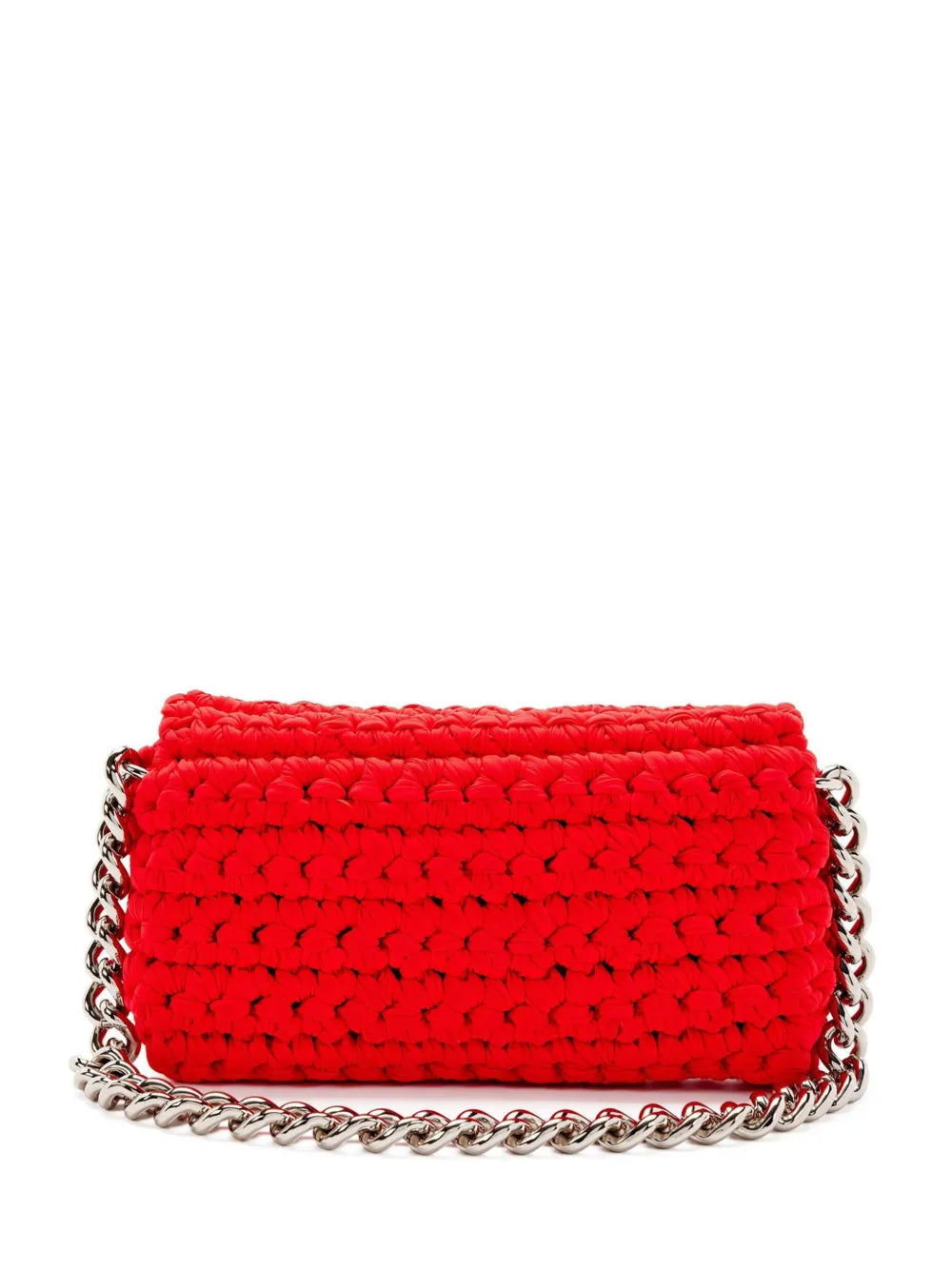 Chanel Pre Owned 2014 Cruise Crochet Flap Shoulder Bag — Same as shown — Size One Size — Side View