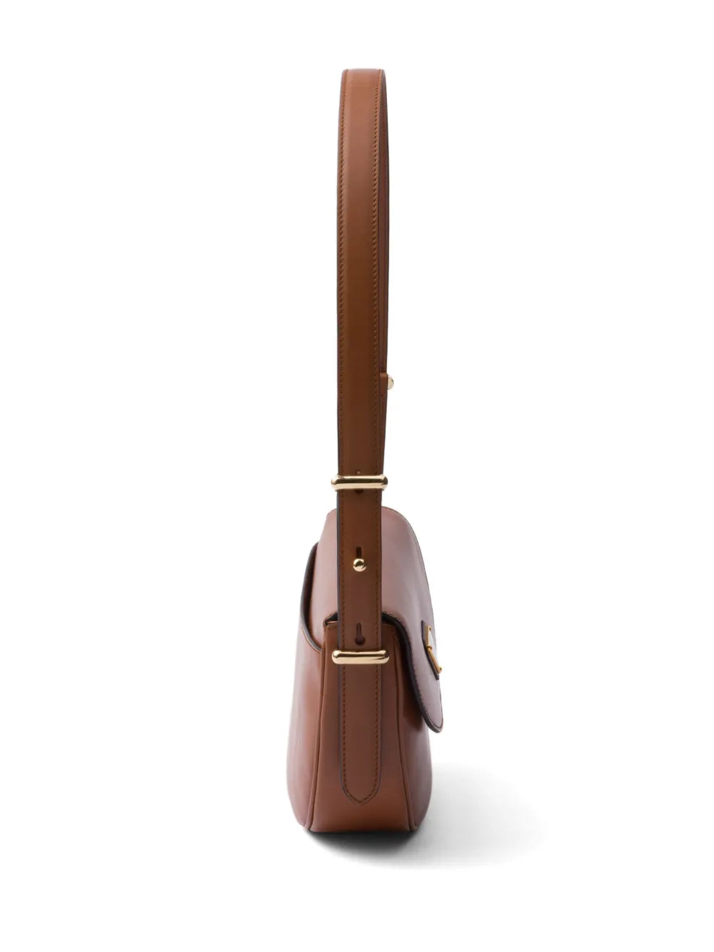 Prada Arque Leather Shoulder Bag — Same as shown — Size One Size — Top View