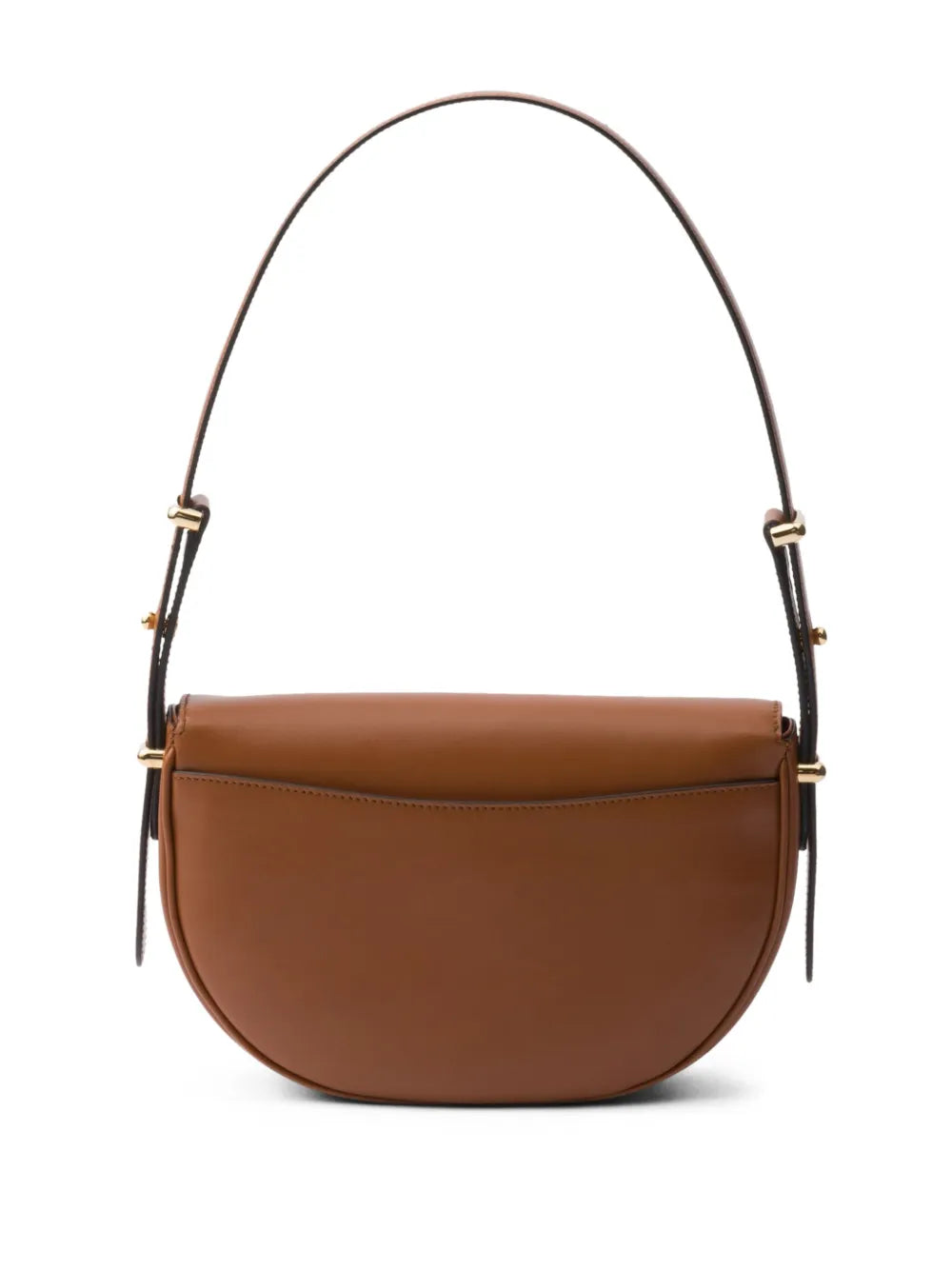 Prada Arque Leather Shoulder Bag — Same as shown — Size One Size — Side View