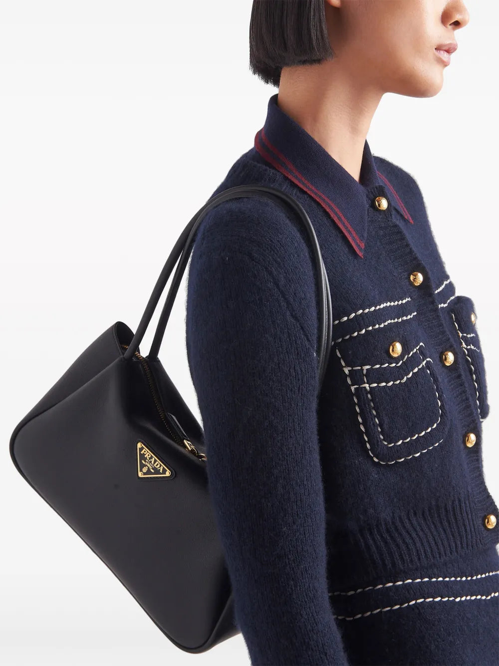 Prada Medium Darling Shoulder Bag — Same as shown — Size One Size — Back View