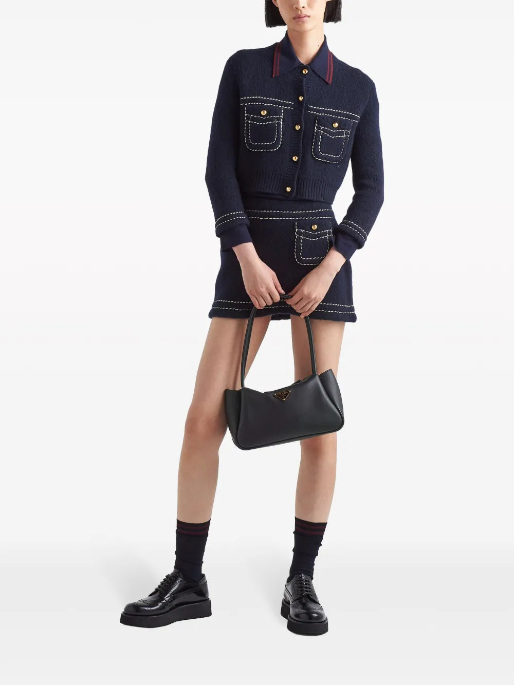 Prada Medium Darling Shoulder Bag — Same as shown — Size One Size — Side View