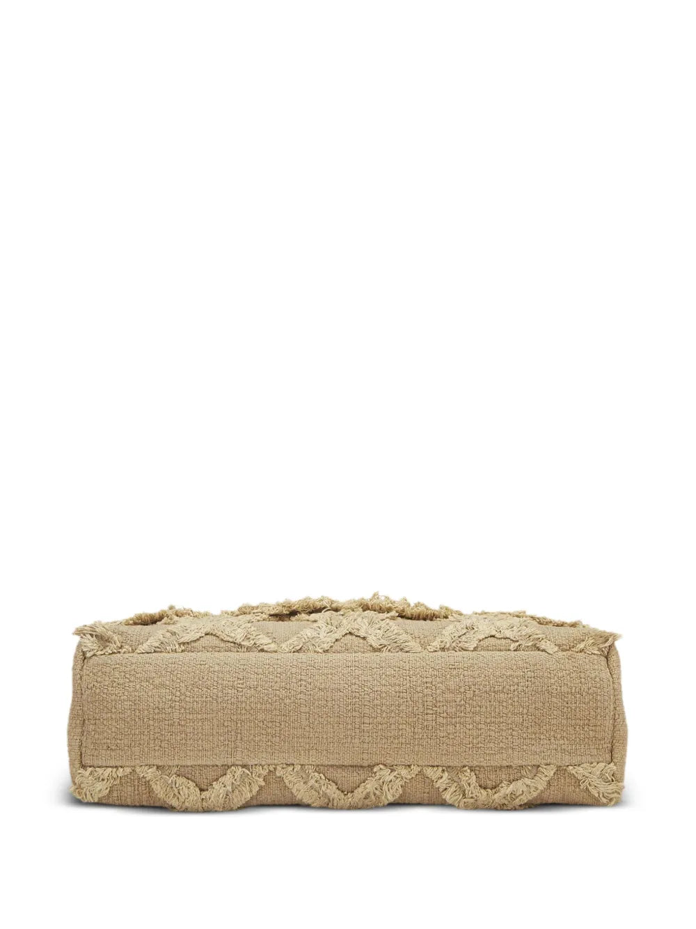 Chanel Pre Owned 2009 Large Crochet Flap Shoulder Bag — Same as shown — Size One Size — Top View
