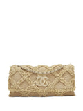 Chanel Pre Owned 2009 Large Crochet Flap Shoulder Bag — Same as shown — Size One Size — Front View