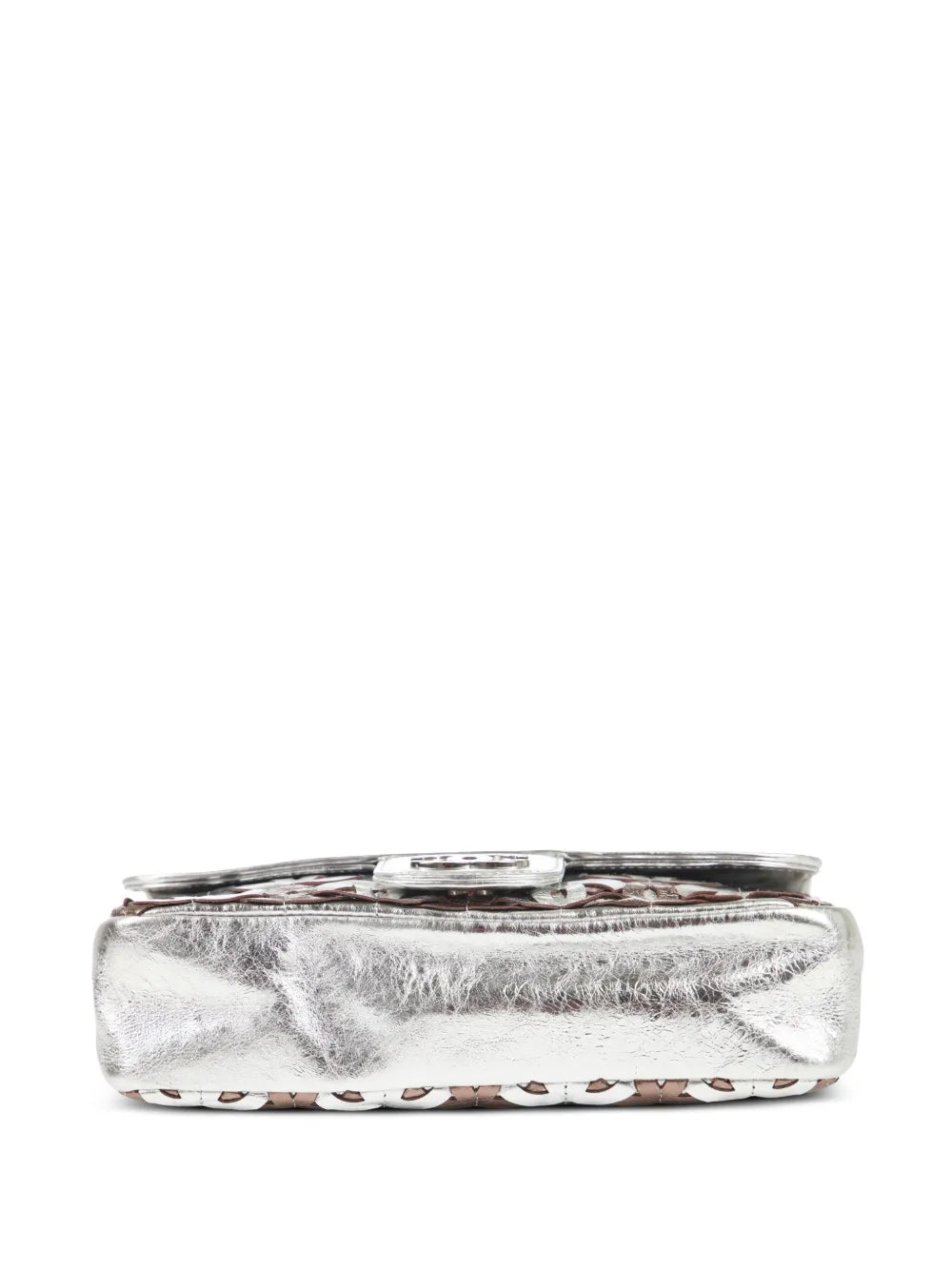 Chanel Pre Owned Classic Flap Metallic Shoulder Bag — Same as shown — Size One Size — Detail View