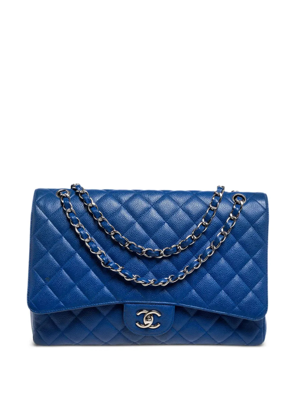 Chanel Pre Owned 2009 Classic Flap Shoulder Bag — Same as shown — Size One Size — Front View