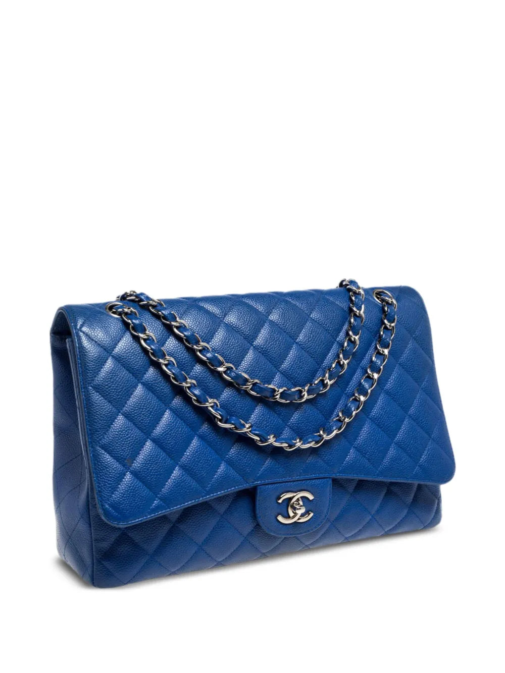 Chanel Pre Owned 2009 Classic Flap Shoulder Bag — Same as shown — Size One Size — Back View