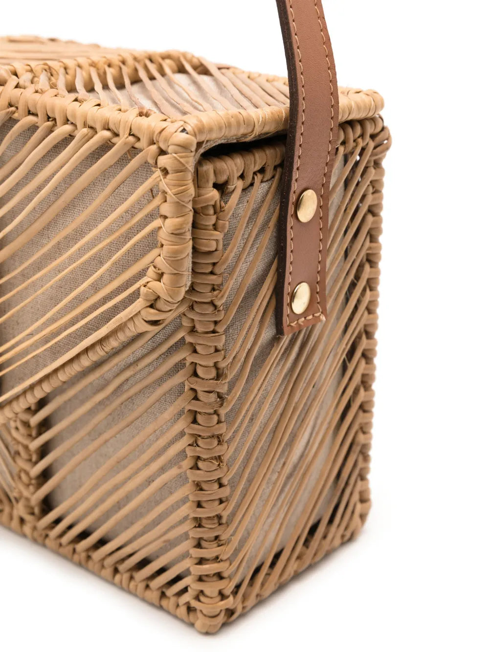 Lenny Niemeyer Raffia Shoulder Bag — Same as shown — Size One Size — Top View