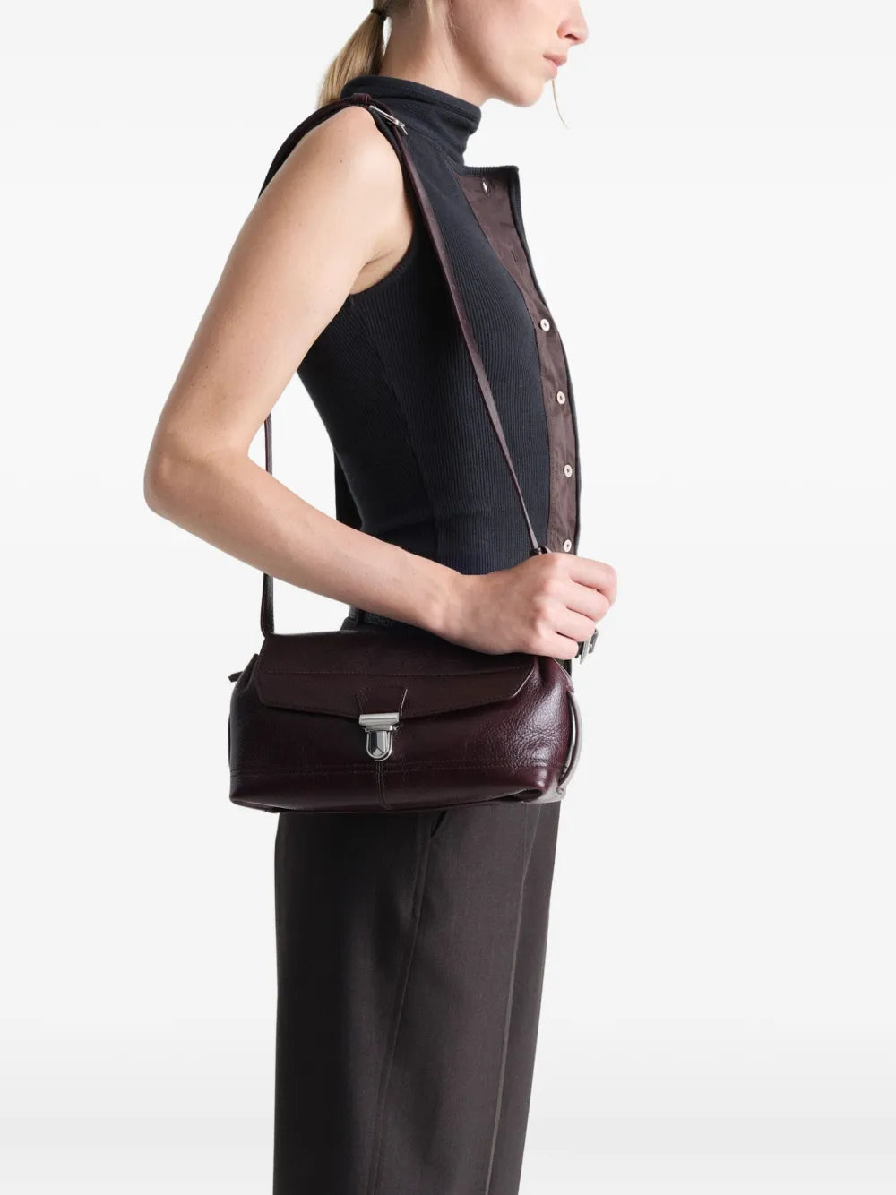 Lemaire Small Gear Shoulder Bag — Same as shown — Size One Size — Side View