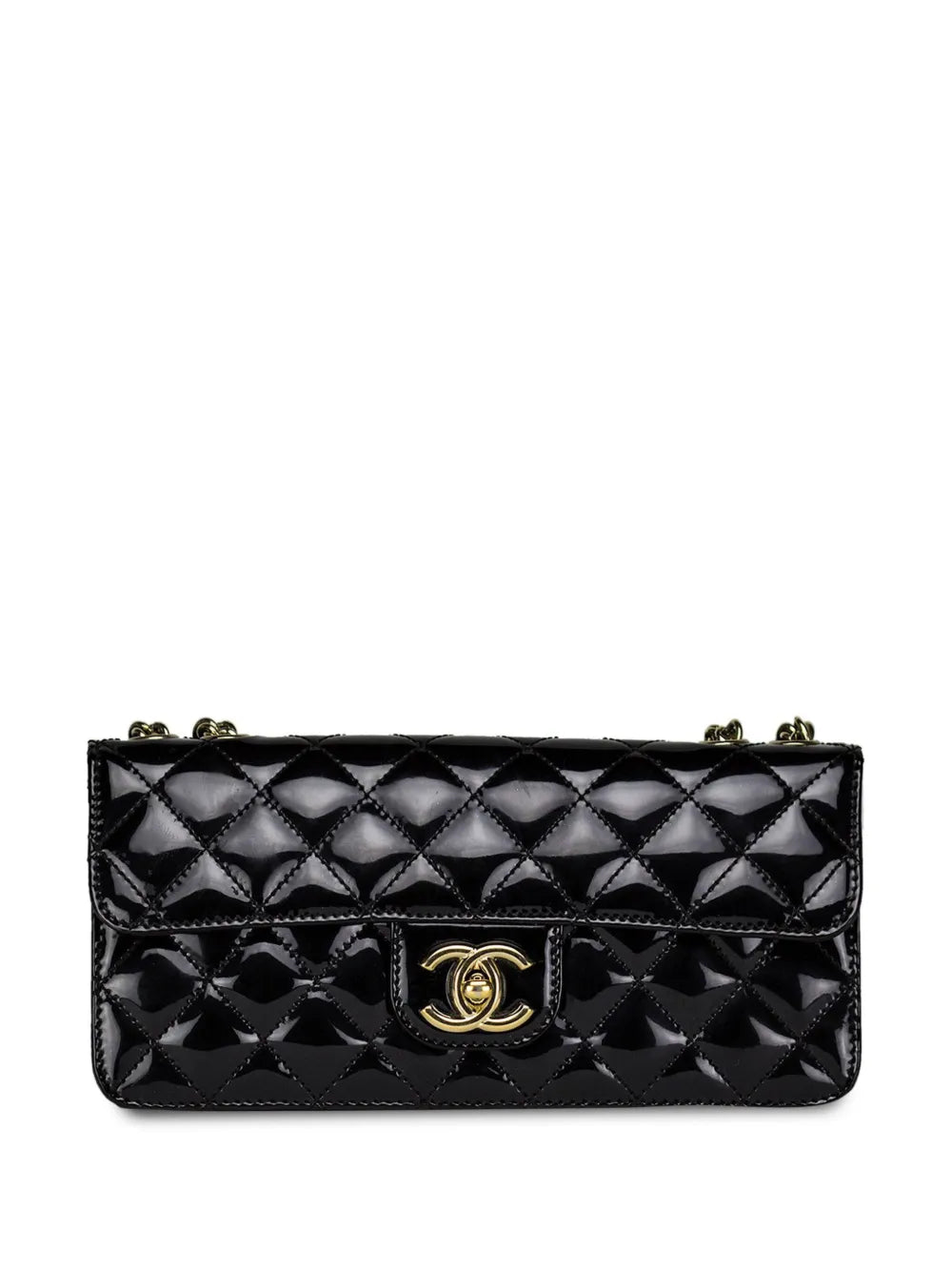 Chanel Pre Owned 2005 Diamond Quilted Shoulder Bag — Same as shown — Size One Size — Back View