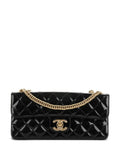 Chanel Pre Owned 2005 Diamond Quilted Shoulder Bag — Same as shown — Size One Size — Front View