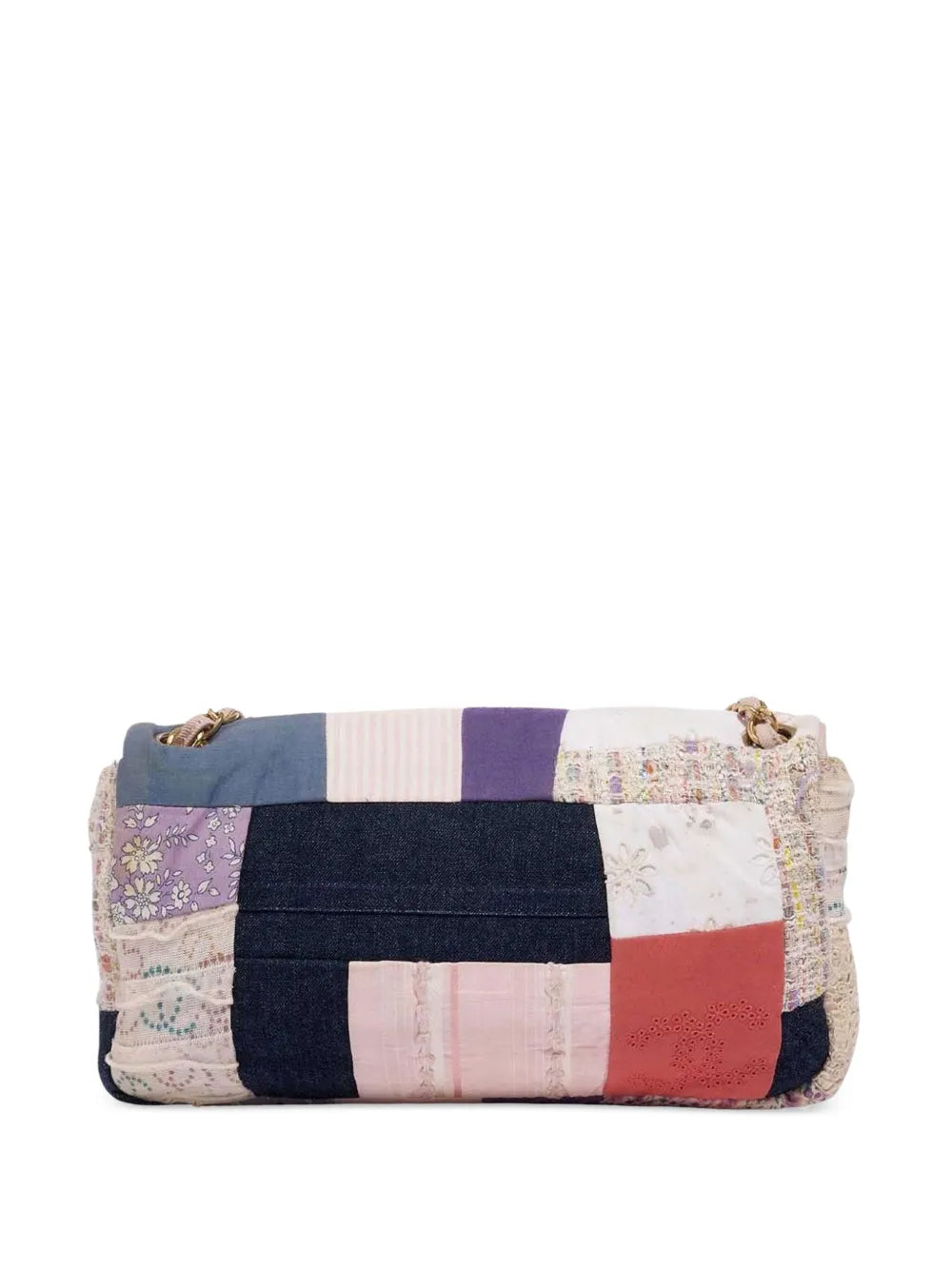 Chanel Pre Owned 2006 Small Patchwork Classic Flap Shoulder Bag — Same as shown — Size One Size — Side View