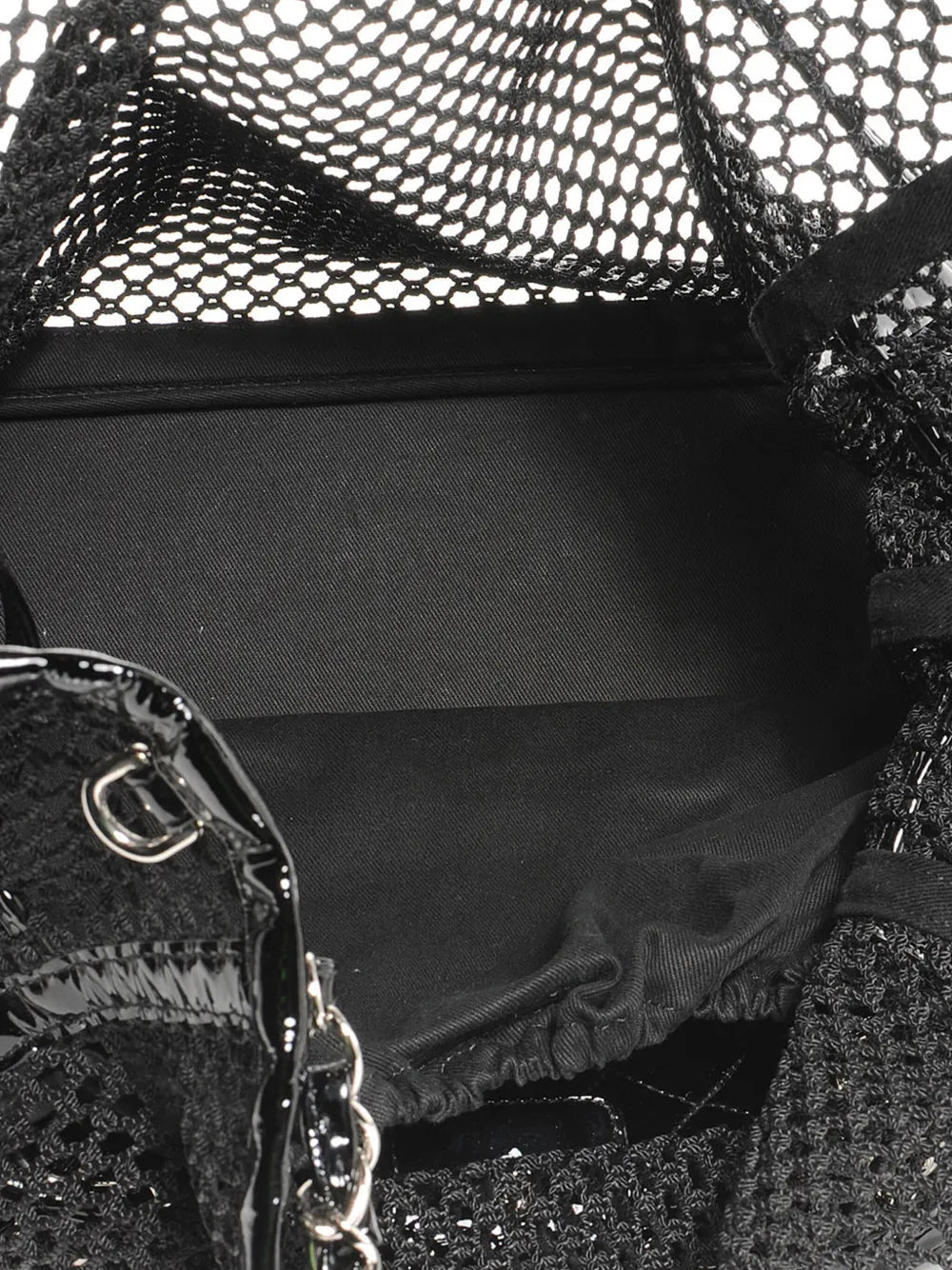 Chanel Pre Owned 2011 Classic Flap Mesh Shoulder Bag — Same as shown — Size One Size — Detail View