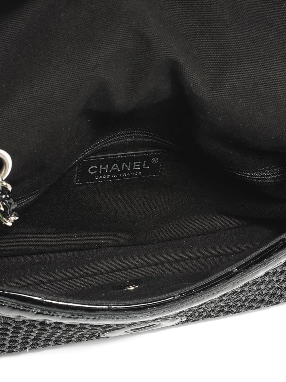 Chanel Pre Owned 2011 Classic Flap Mesh Shoulder Bag — Same as shown — Size One Size — Top View