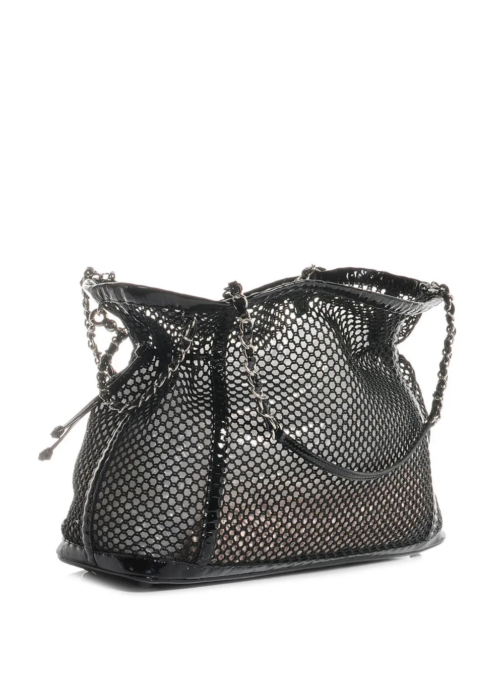 Chanel Pre Owned 2011 Classic Flap Mesh Shoulder Bag — Same as shown — Size One Size — Side View