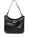 Valentino Garavani Vlogo Signature Chain Link Shoulder Bag — Same as shown — Size One Size — Front View