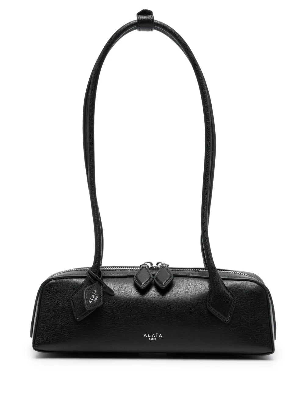 Alaia Small Le Teckel Leather Shoulder Bag — Same as shown — Size One Size — Front View