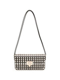 Valentino Garavani Rockstud Ew Leather Shoulder Bag — Same as shown — Size One Size — Front View