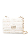 Aspinal Of London Lottie Tweed Shoulder Bag — Same as shown — Size One Size — Front View