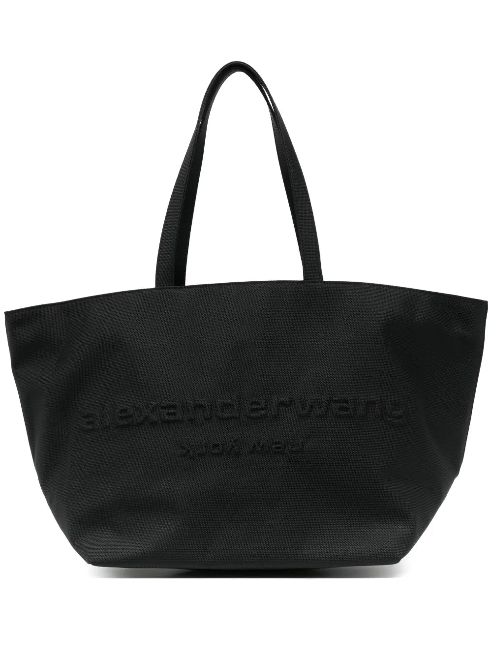 Alexander Wang Punch Logo Embossed Tote Bag — Same as shown — Size One Size — Front View