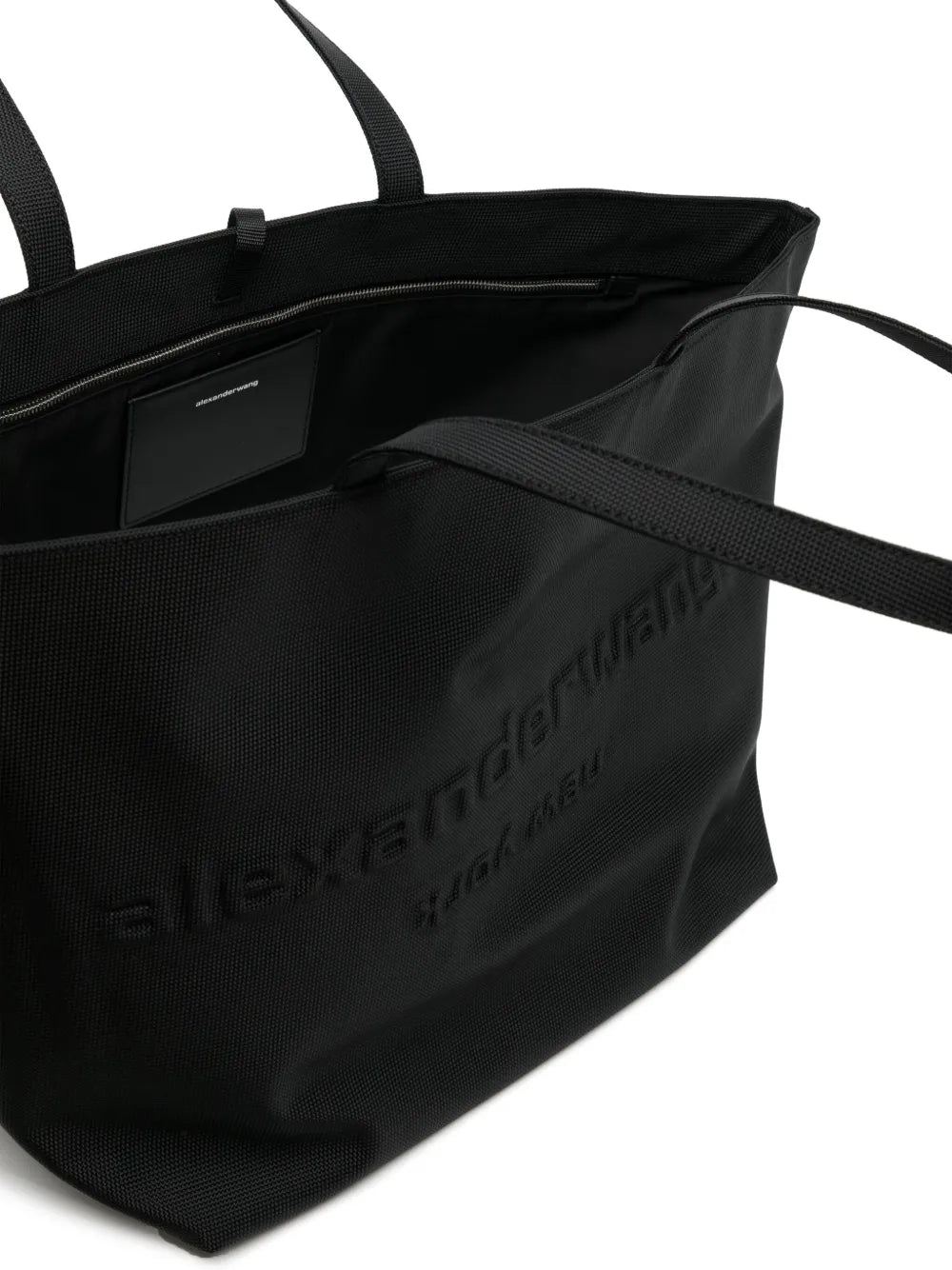 Alexander Wang Punch Logo Embossed Tote Bag — Same as shown — Size One Size — Detail View