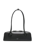 Alaia Le Teckel Leather Shoulder Bag — Same as shown — Size One Size — Front View