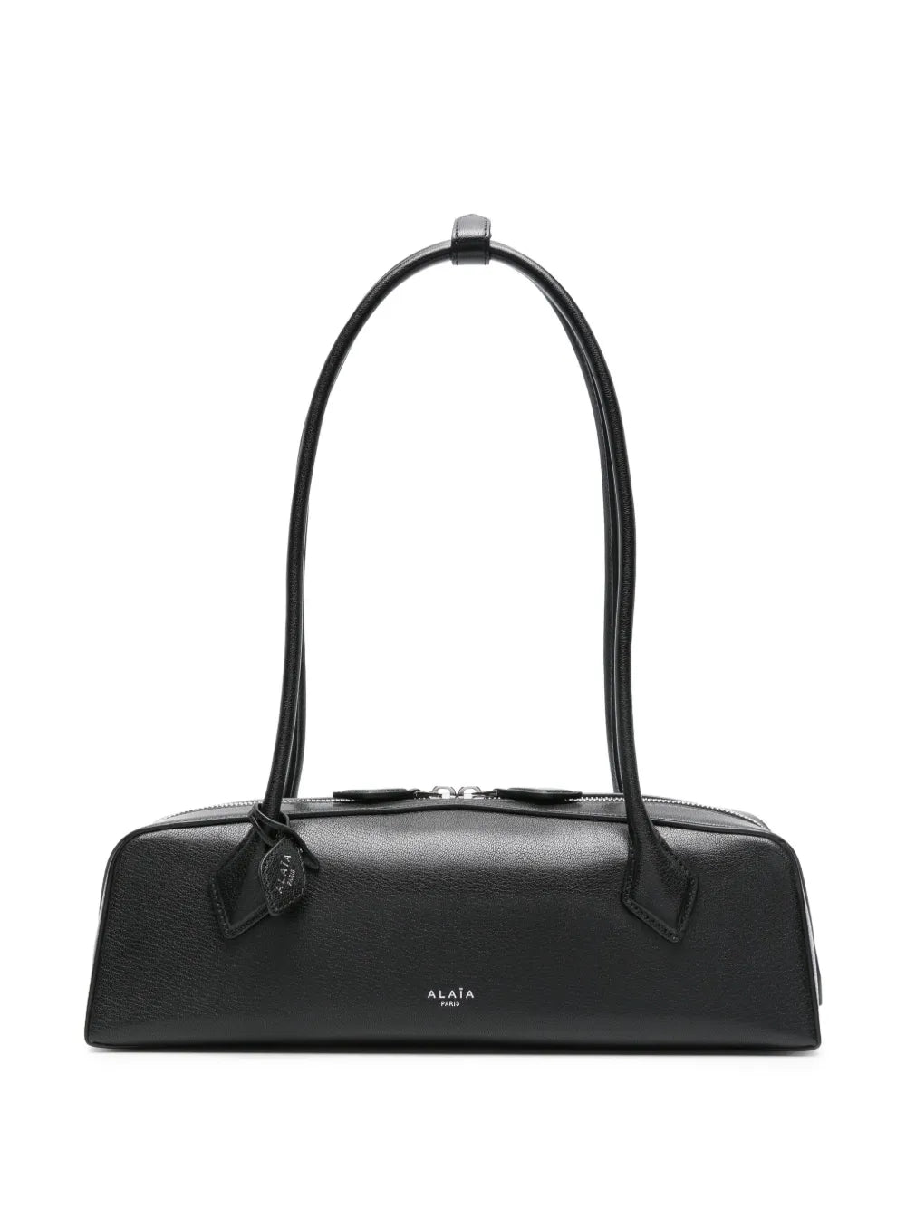 Alaia Le Teckel Leather Shoulder Bag — Same as shown — Size One Size — Front View