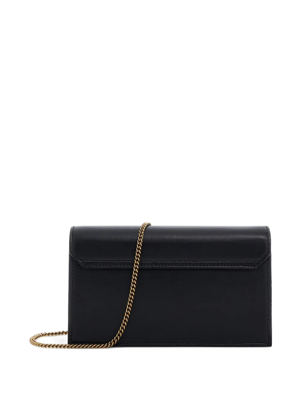 Roberto Cavalli Mirror Snake Metallic Logo Shoulder Bag — Same as shown — Size One Size — Back View