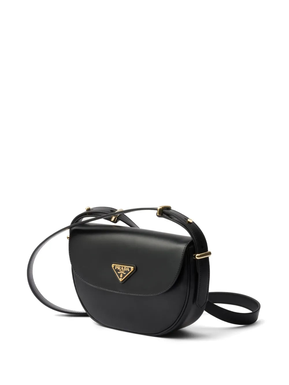 Prada Arque Leather Shoulder Bag — Same as shown — Size One Size — Top View
