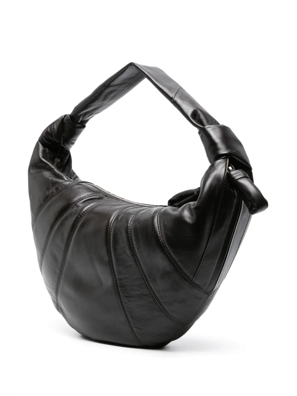 Lemaire Large Fortune Croissant Leather Shoulder Bag — Same as shown — Size One Size — Back View
