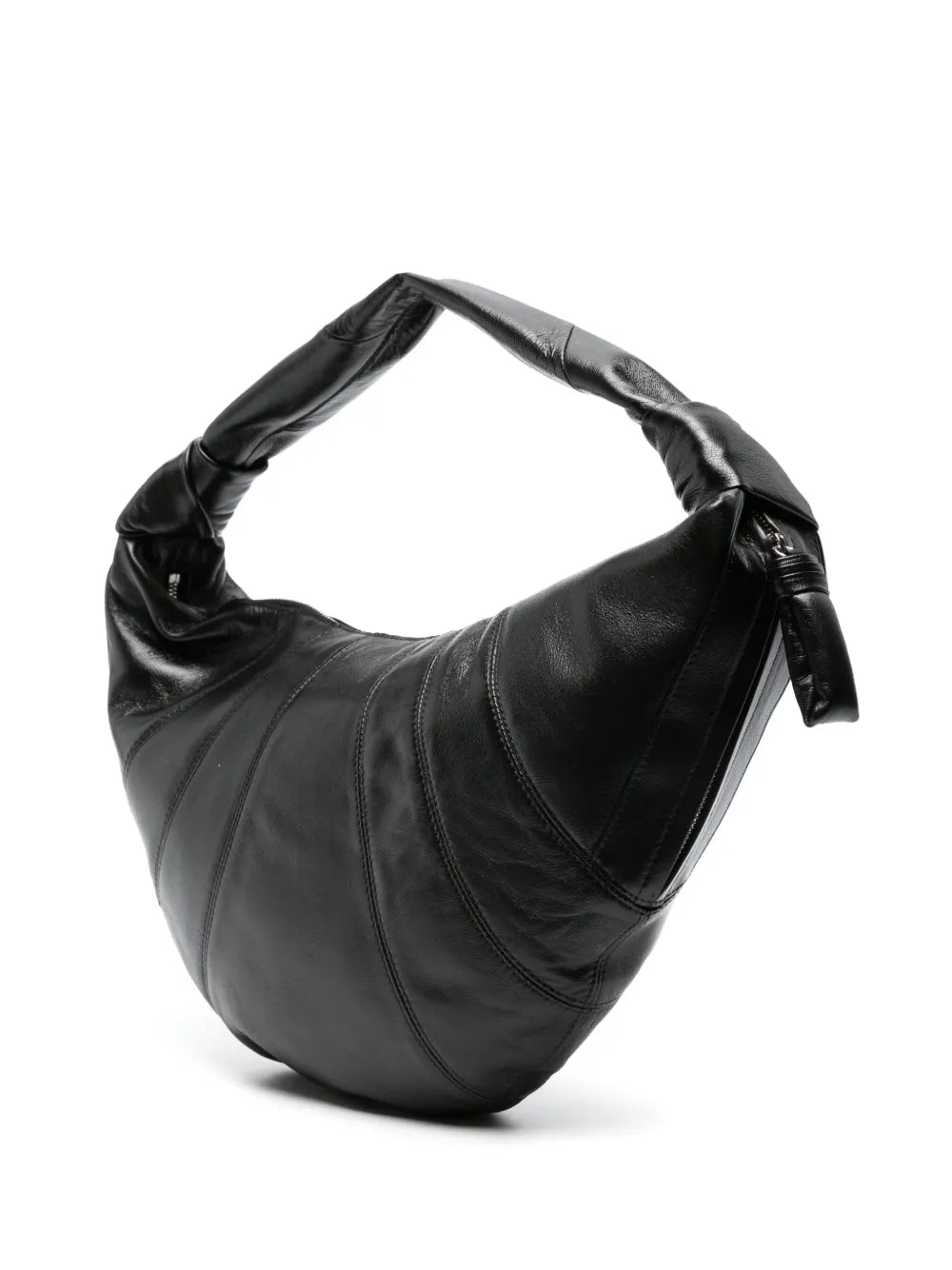 Lemaire Large Fortune Croissant Leather Shoulder Bag — Same as shown — Size One Size — Back View