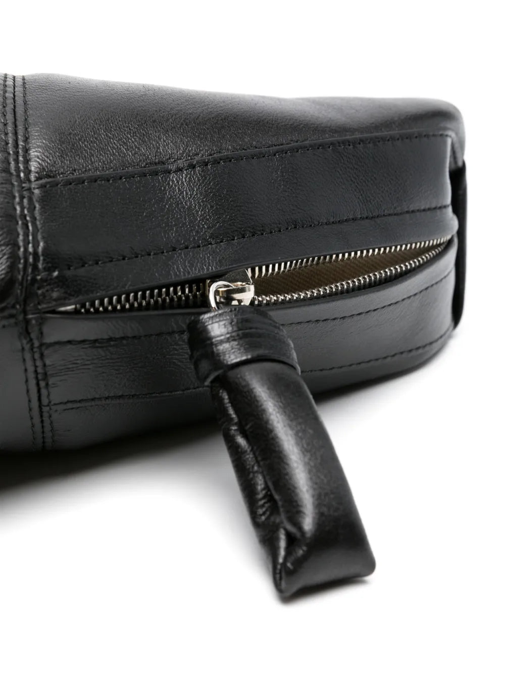 Lemaire Large Fortune Croissant Leather Shoulder Bag — Same as shown — Size One Size — Top View