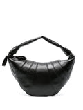 Lemaire Large Fortune Croissant Leather Shoulder Bag — Same as shown — Size One Size — Front View