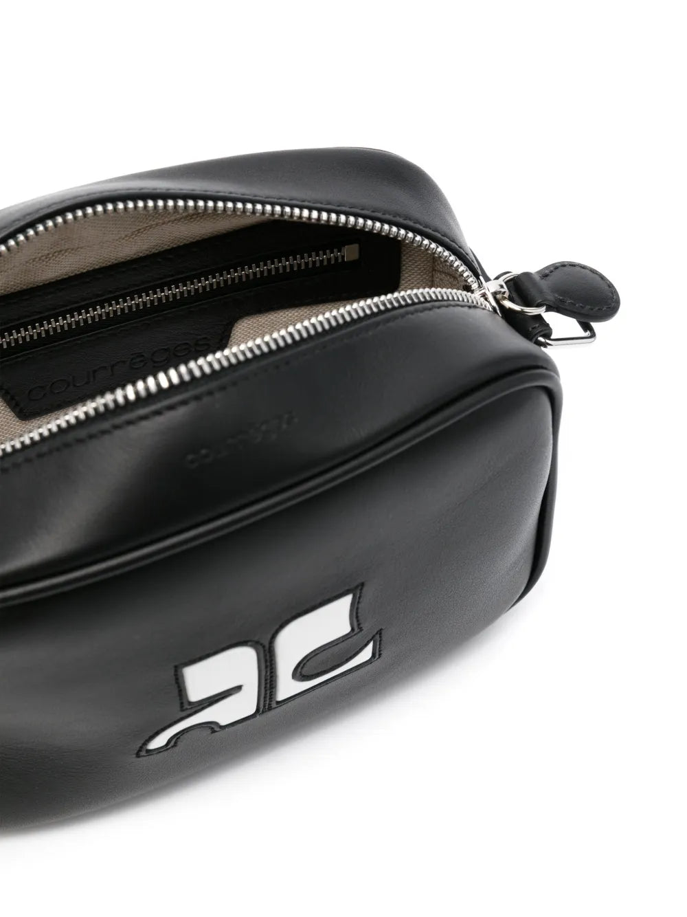 Courreges Reedition Leather Camera Bag — Same as shown — Size One Size — Detail View