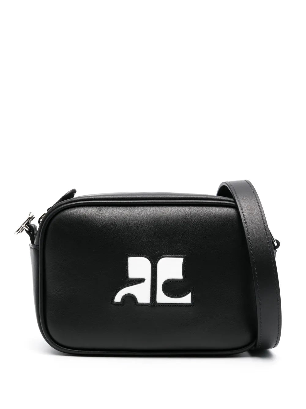 Courreges Reedition Leather Camera Bag — Same as shown — Size One Size — Front View