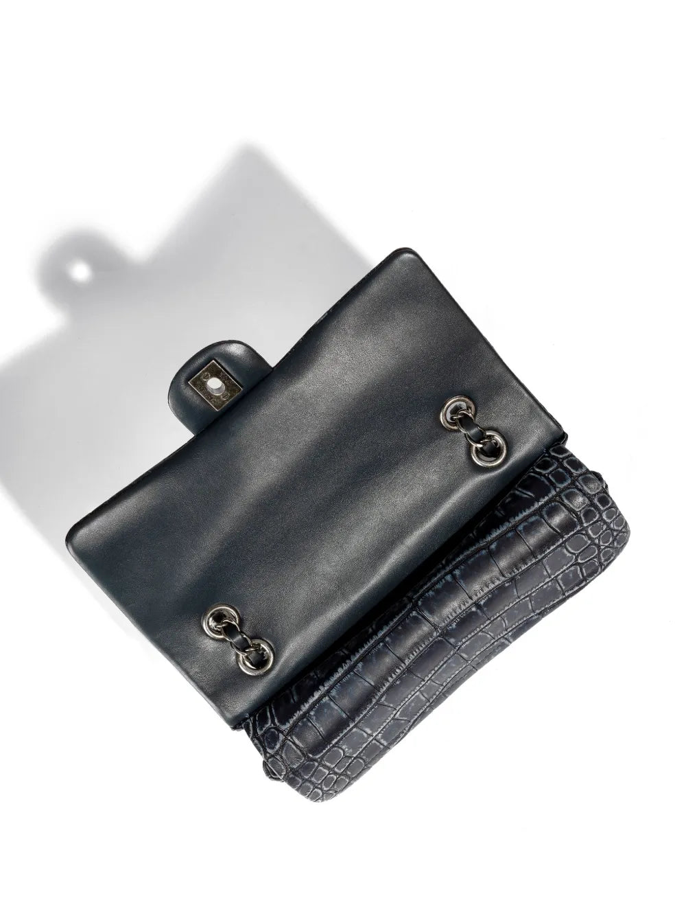 Chanel Pre Owned Small Double Flap Shoulder Bag — Same as shown — Size One Size — Top View