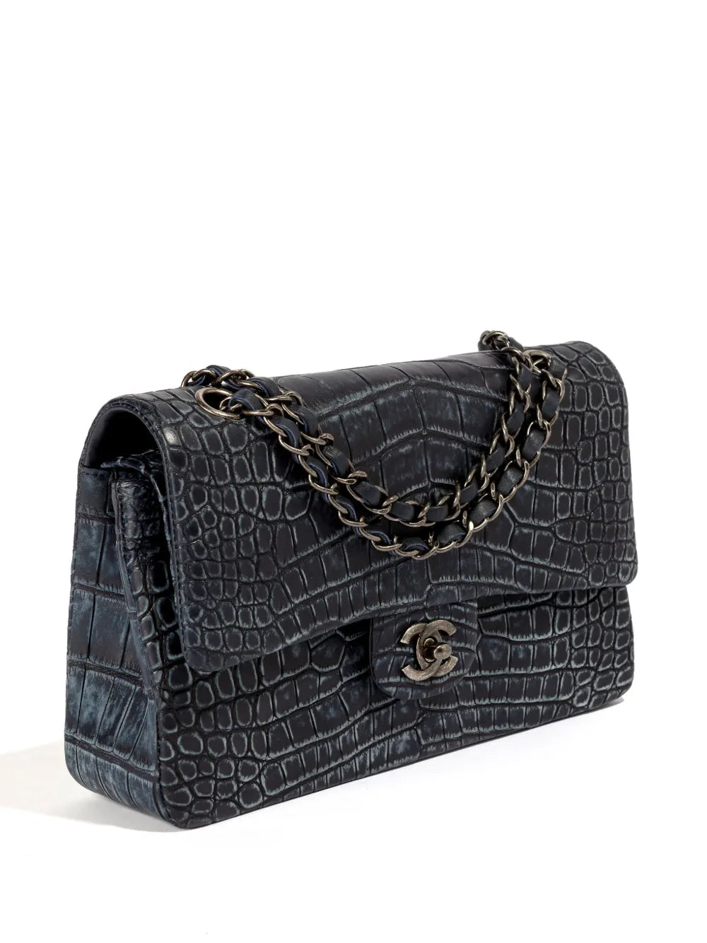 Chanel Pre Owned Small Double Flap Shoulder Bag — Same as shown — Size One Size — Back View