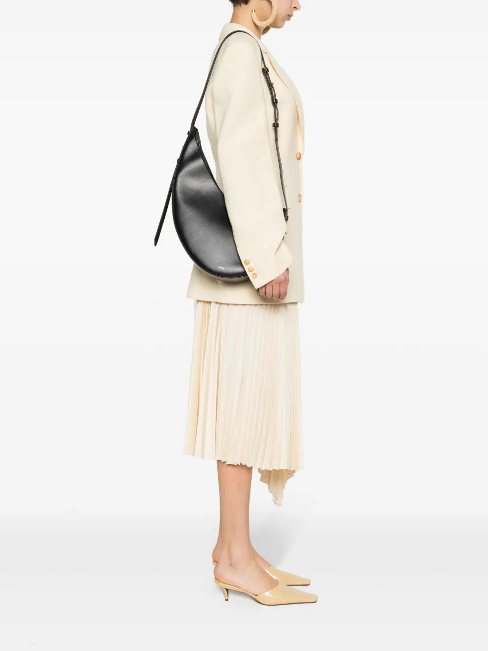 Soeur Winona Asymmetric Cross Body Bag — Same as shown — Size One Size — Side View