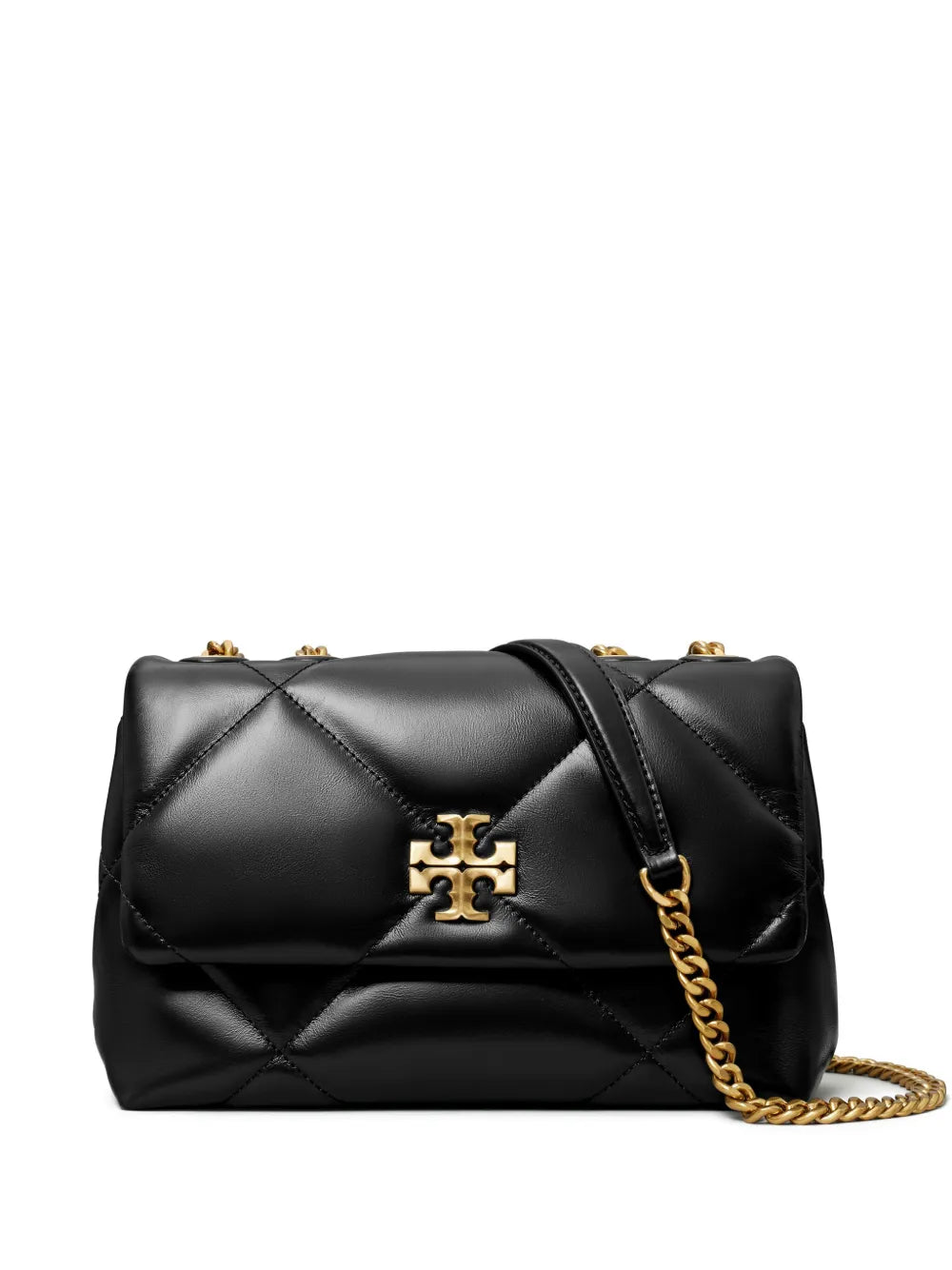 Tory Burch Small Kira Diamond Quilted Convertible Shoulder Bag — Same as shown — Size One Size — Front View