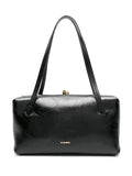 Jil Sander Small Goji Leather Shoulder Bag — Same as shown — Size One Size — Front View