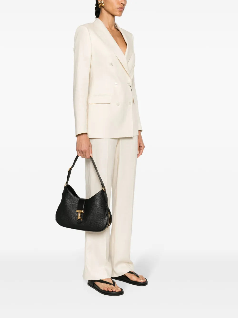 Tom Ford Medium Monarch Shoulder Bag — Same as shown — Size One Size — Side View
