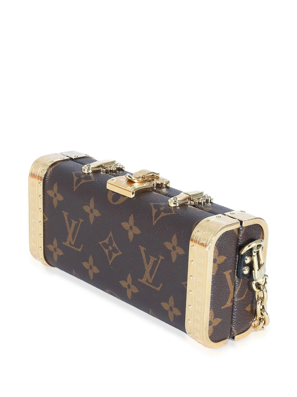 Louis Vuitton Pre Owned 2021 2022 Monogram Vanity Case Pm Shoulder Bag — Same as shown — Size One Size — Side View