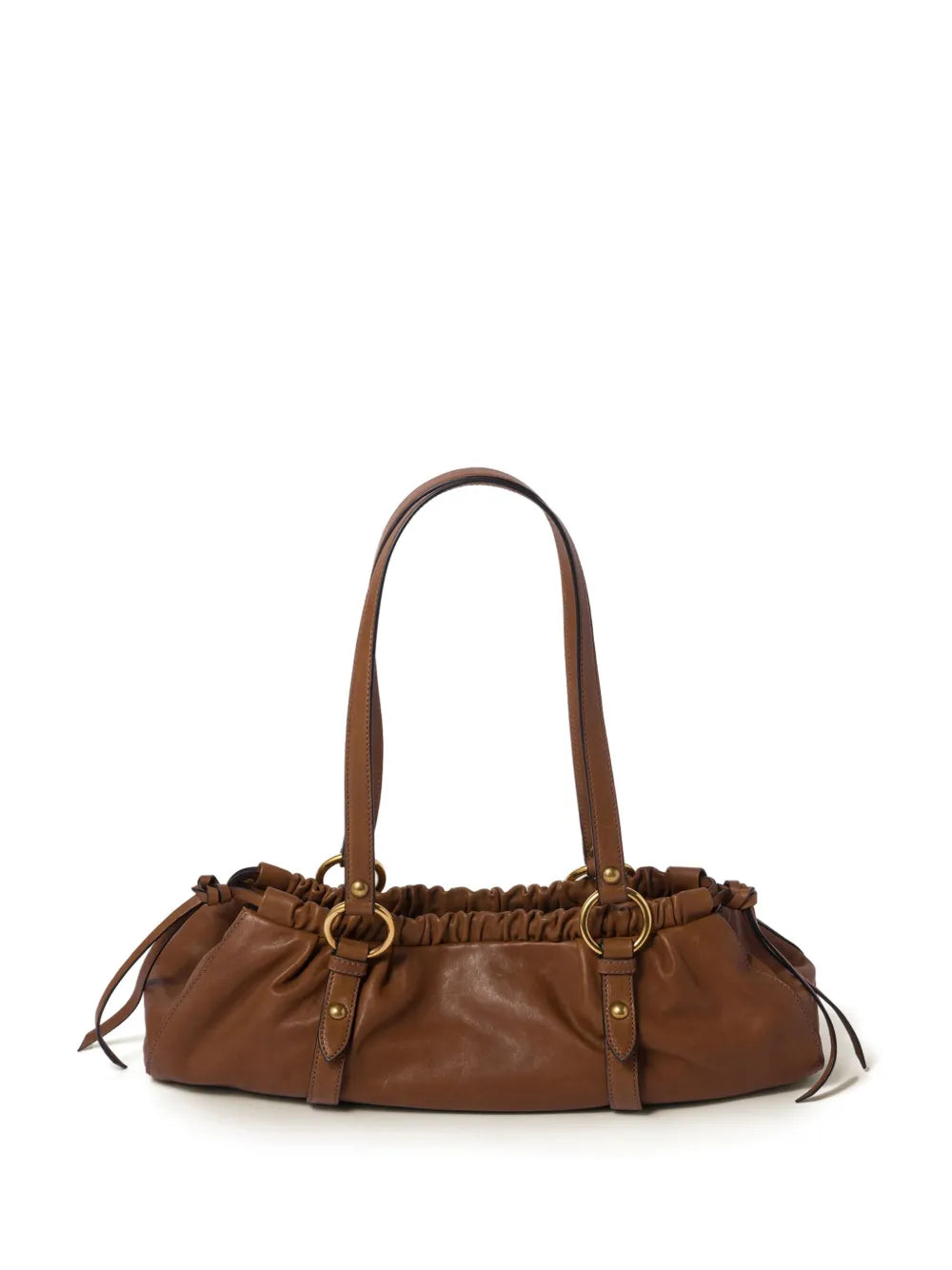 Miu Miu Nappa Leather Shoulder Bag — Same as shown — Size One Size — Side View