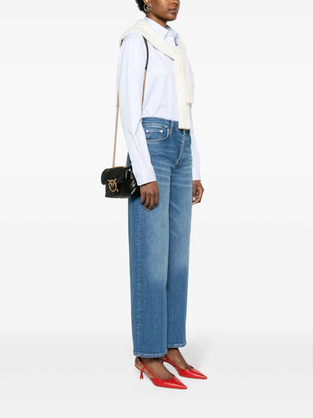 Pinko Love Baby Puff Leather Crossbody Bag — Same as shown — Size One Size — Side View
