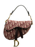 Christian Dior Pre Owned 2018 Mini Oblique Saddle Shoulder Bag — Same as shown — Size One Size — Front View
