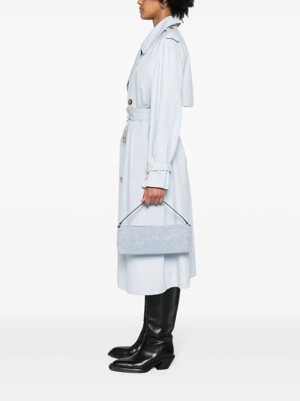 Alexander Wang Heiress Flex Shoulder Bag — Same as shown — Size One Size — Side View