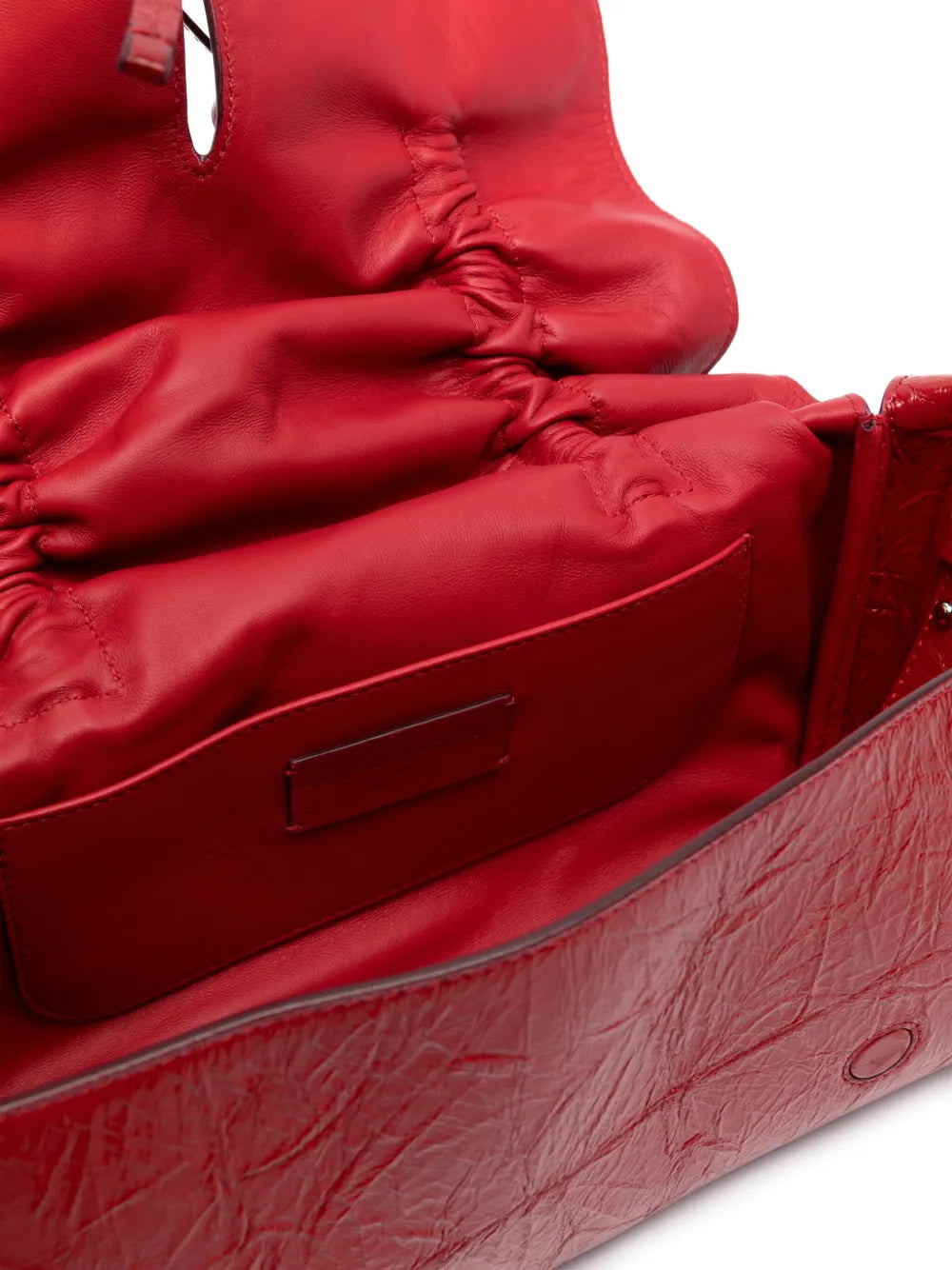 Acne Studios Crinkled Shoulder Bag — Same as shown — Size One Size — Detail View