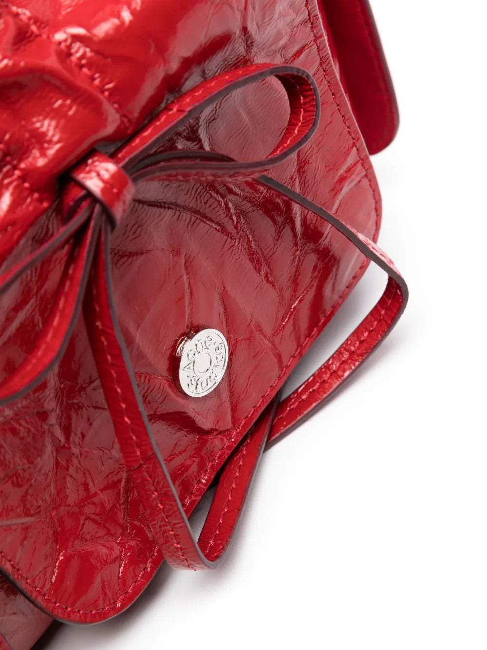 Acne Studios Crinkled Shoulder Bag — Same as shown — Size One Size — Top View