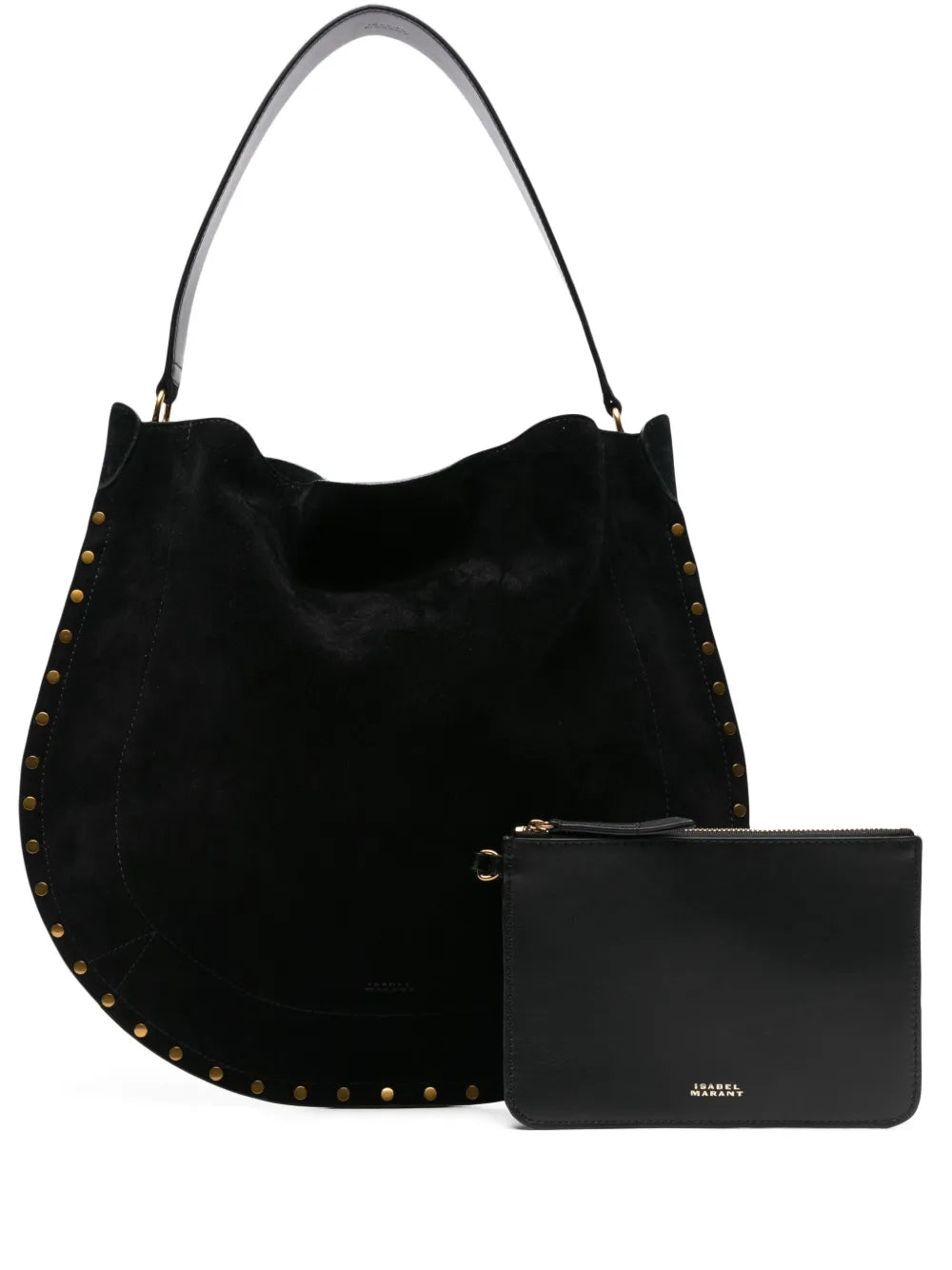 Isabel Marant Oskan Soft Hobo Bag — Same as shown — Size One Size — Lifestyle View