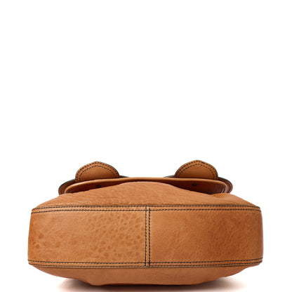 Fendi Shoulder Bag B Bag in Brown, Leather — Detail View