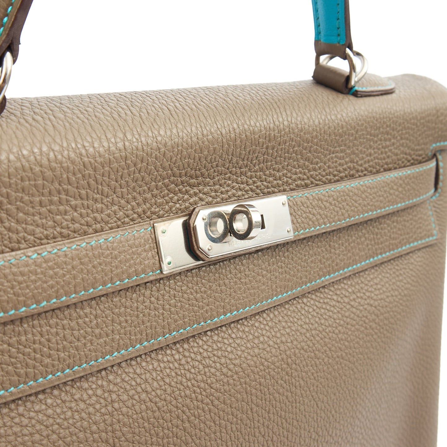 Hermes Kelly 35 in Etain, Togo Leather — Alternate View 21